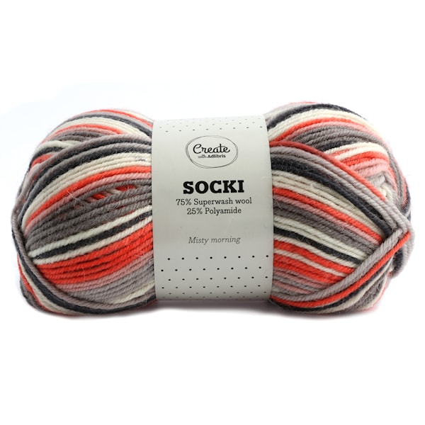 Adlibris Socki Lanka Villasekoitus 100g Misty Morning B002