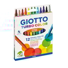 Tusj 12 stk. Turbo Color Giotto