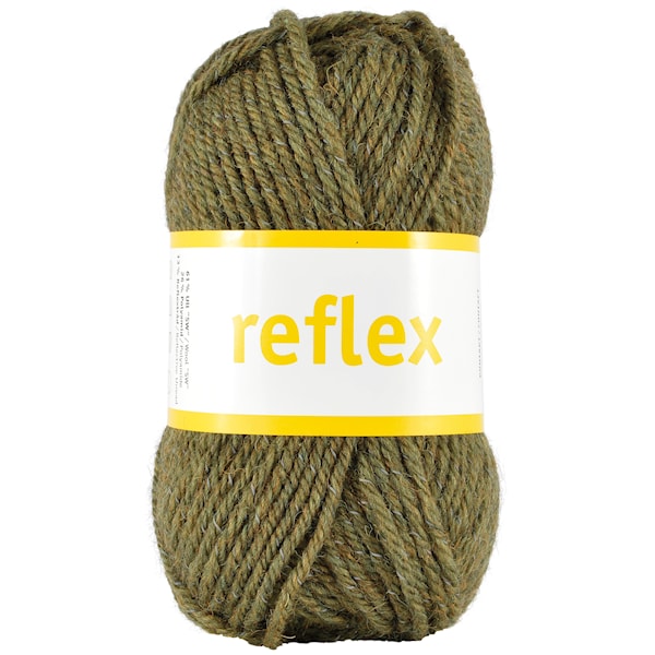 Järbo Reflex Garn Ullmix 50g Skogsgrön 34106