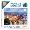 Världens minsta pussel 1000 bitar Prague Bridges