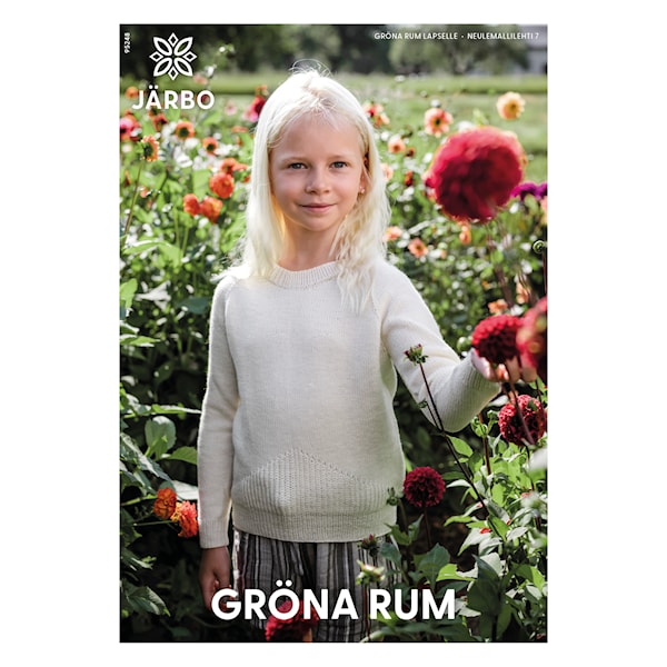 Strikkeoppskrifter katalog 7 Gröna Rum Barn (finsk tekst) Järbo Garn