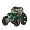 Applikation Traktor 5,5 x 6,5 cm Trend-Tex