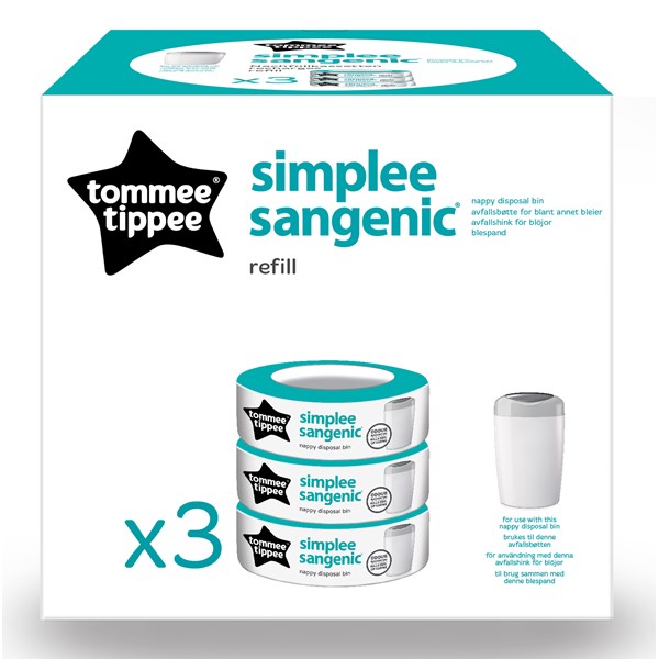 Refill Sangenic Simplee 3-pack