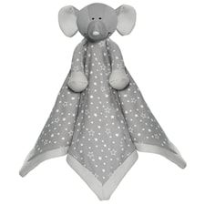 Diinglisar Organic Stars Snuttefilt Elefant, Teddykompaniet