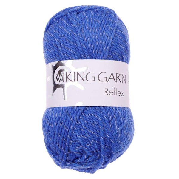 Viking of Norway Reflex Garn Ullmix 50g Blå 425