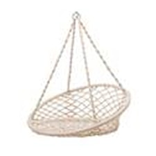 Bloomingville Hengekøyestol Bomull Diameter 55 cm, Høyde 33 cm Natur