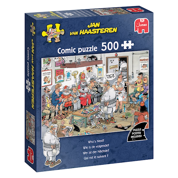 Jan Van Haasteren Who´s Next? Pussel 500 bitar