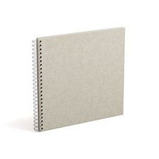 Fotoalbum Linen med vita blad 35x31,5cm Bigso Box of Sweden