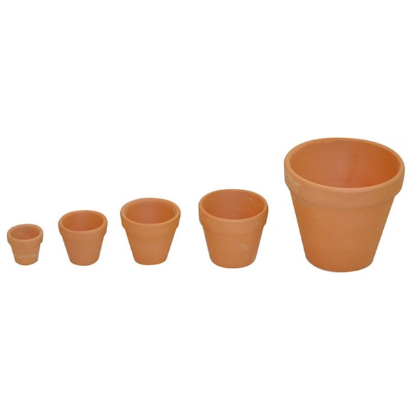 Terrakottakrukker, 10 stk., Ø 6 cm, Playbox