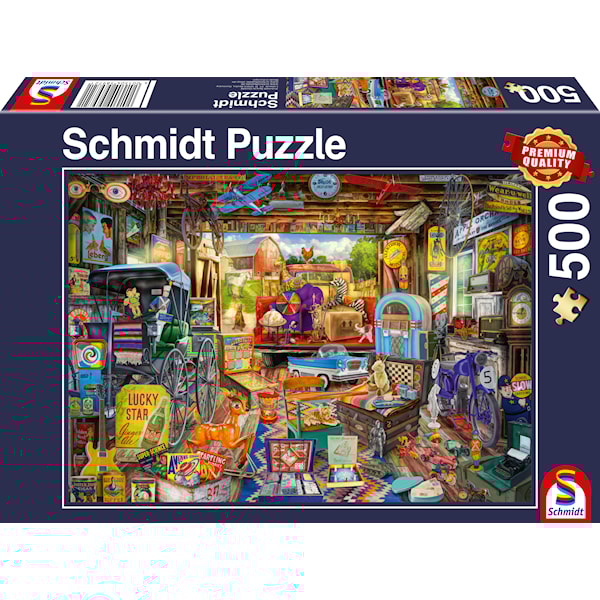 Garage sale Puslespill 500 brikker Schmidt
