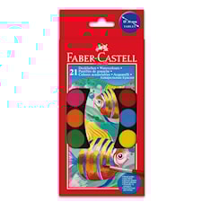 Plastetui Vesivärit 21 Väriä Faber-Castell