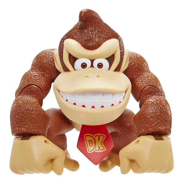 Nintendo Figur Donkey Kong Deluxe 15 cm -  Film  & Eventyrfigurer - Plast