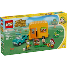 Leif, asuntovaunu ja puutarhakauppa LEGO® Animal Crossing (77054)