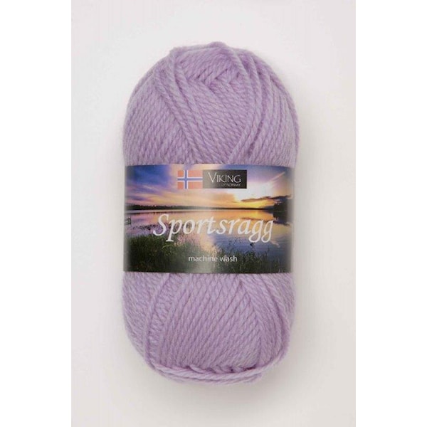 Viking of Norway Sportsragg 50 gr Lys lilla 567