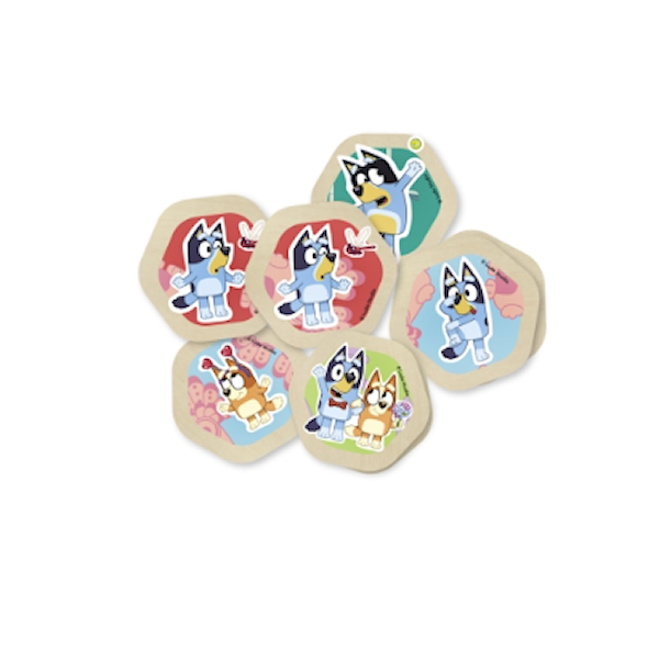 Bluey Memospill -  Kortspill & Memory - Tre