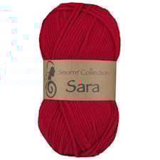 Sara Akrylgarn 50 gr Röd 965, Viking Snorre