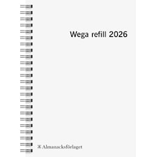 Kalender 2026 Wega Refill Almanacksförlaget