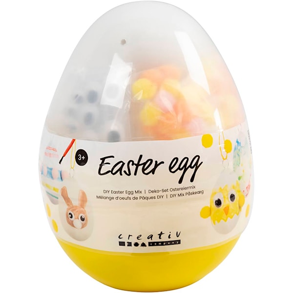 DIY Mix Påskeegg, H: 14 cm, dia. 11 cm, 1 stk.