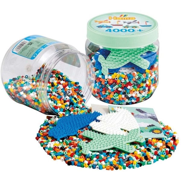 Hama Midi Beads 4000 Stk Boks Med Brett