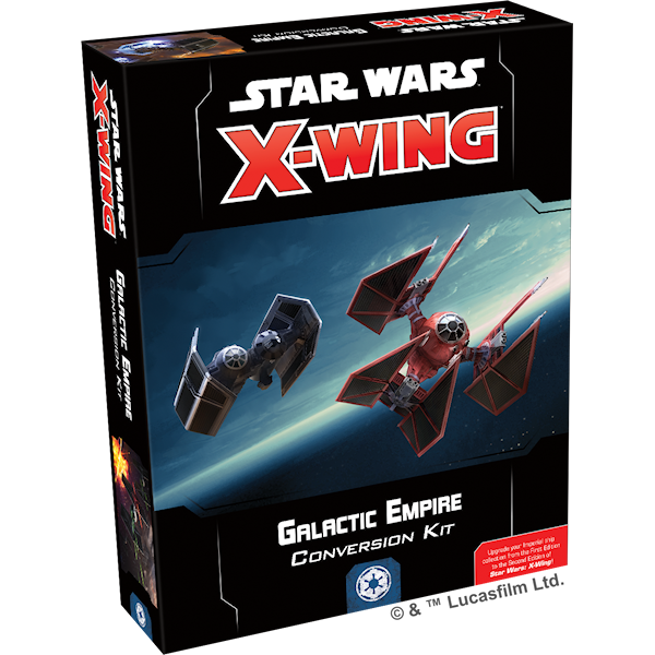 Star Wars X-Wing Galactic Empire expansion, Enligsh