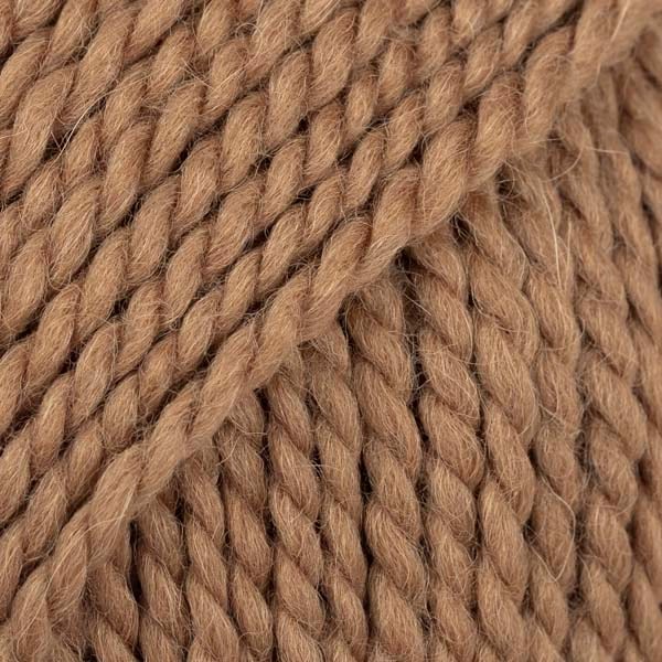 Andes Uni Colour Garn Ullmiks 100 g almond 9021 Drops