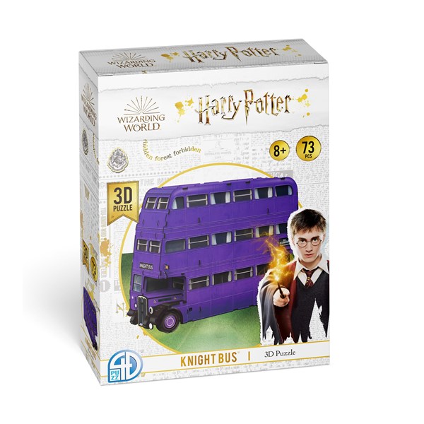 Harry Potter The Knight Bus 3D Pussel 73 bitar