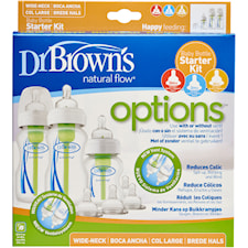 Starter Kit Options Wideneck Bottles, Dr.Brown
