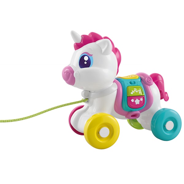 Pull Along Unicorn Clementoni