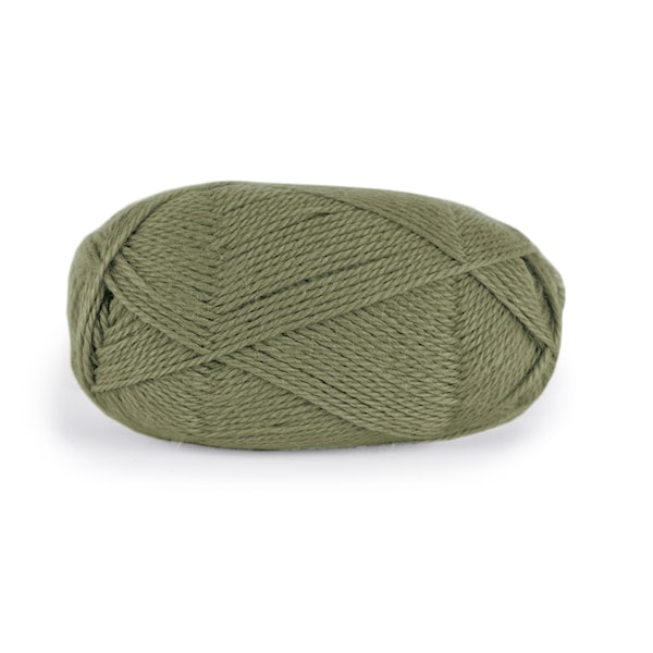 Dale Garn Alpakka 50 g Mørk Oliven 9912