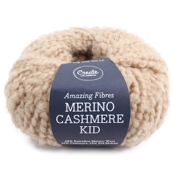Adlibris Merino Cashmere Kid 50g Beige A588