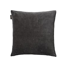 Linum Paolo Kuddfodral 100% Bomull 50 x 50 cm Dark Charcoal Grey