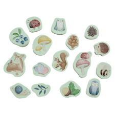 Forest Friends Badleksak Figurer Little Dutch