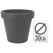 Blomkruka 30Cm Anthracit