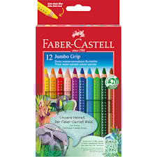 Värikynät Jumbo 12 kpl Grip Faber-Castell