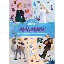 Målarbok Frost med klistermärken Kärnan