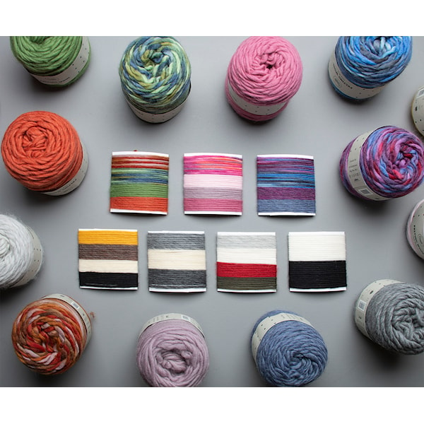 10-pack Felting Wool Garn 100 g Adlibris (shades of grey, savanna + 2 andra  färger)| Adlibris