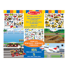 Reusable Sticker Pad Vehicles Melissa & Doug