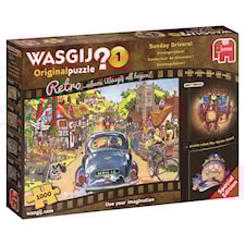 Pussel 1000 bitar, Retro, Wasgij original