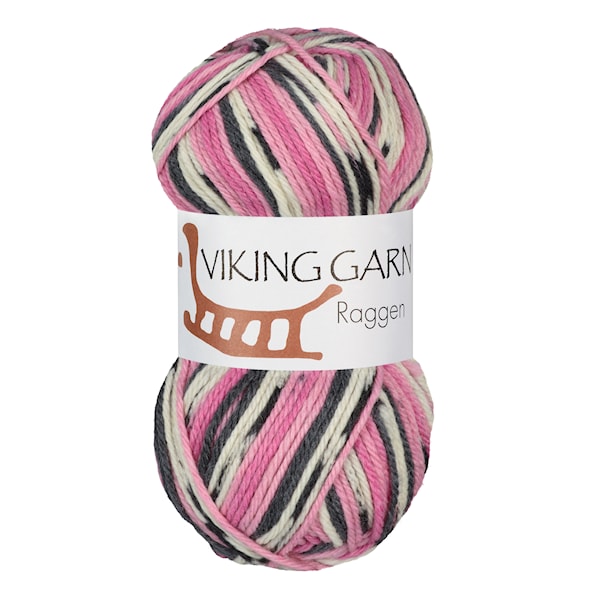 Raggen 150 g Poppy 763 Viking Garn