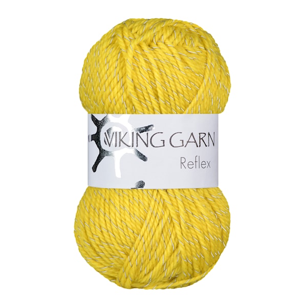 Reflex 50 g Gul 445 Viking Garn