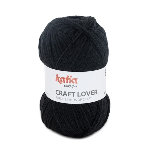 Craft Lover Garn 50 g Black 2 Katia