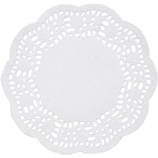 Kakeservietter, dia. 11 cm, rund, 30stk.