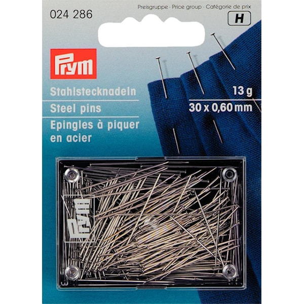 Knappenål 0,60 x 30 mm 200 stk. Prym