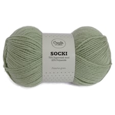 Adlibris Socki Garn Enfärgat Ullmix 100g Pistachio Green A010
