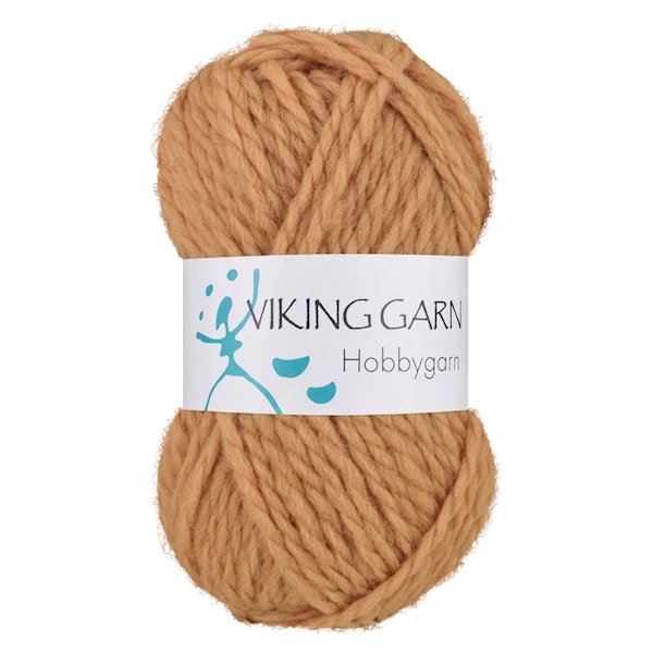 Hobbygarn 50 g Okergul 945 Viking Garn