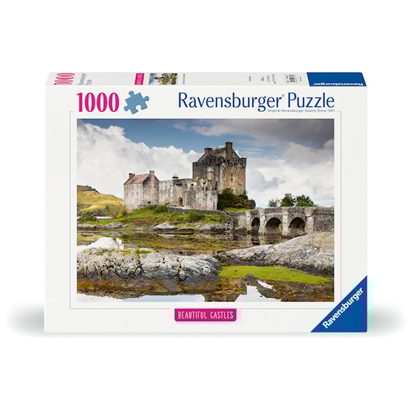 Beautiful Castles Scotland Puslespill 1000 brikker, Ravensburger