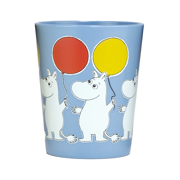 Mummitrollet Festligheter Tumblerkopp Ballong Rätt Start