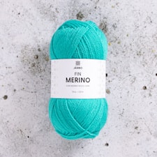 Fin Merino 50g Turquoise Waterfall (09) Järbo