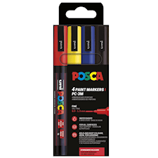 Posca Marker Set 4-p perusvärit