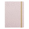 Anteckningsbok A5 Confetti Linjerad Rose Quartz Filofax